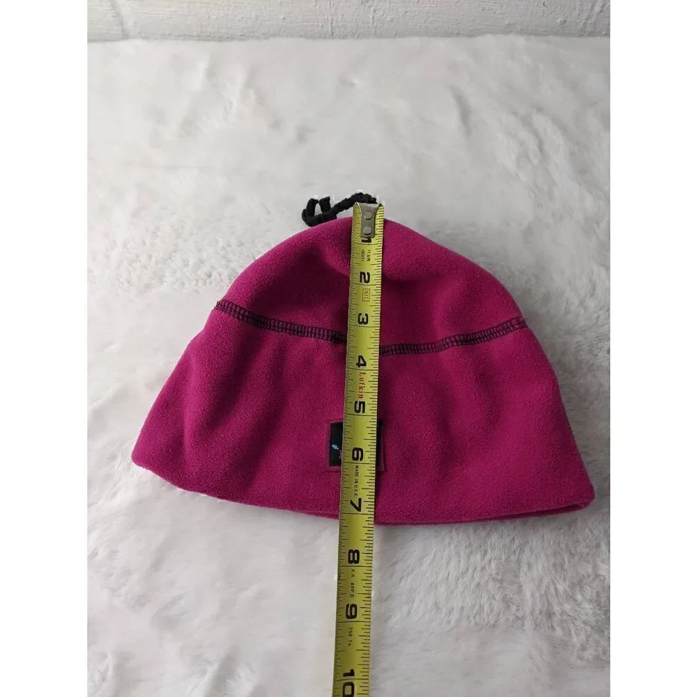 Vintage‎ Y2K Mudd Pink Winter Hat Mitten Scarf Set Fleece One Size Hot Pink